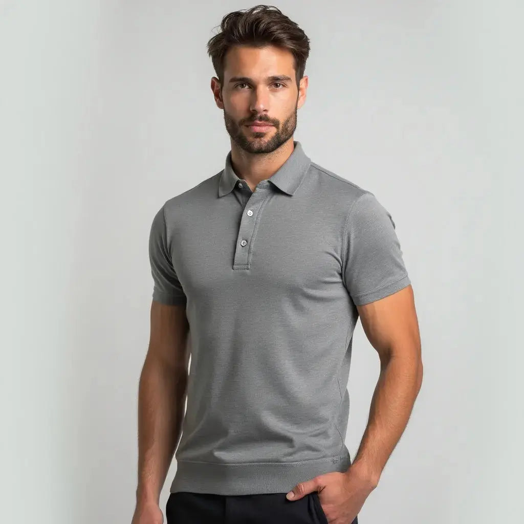 Polo Élégant pour Hommes – Style Intemporel et Confort Luxe Paris