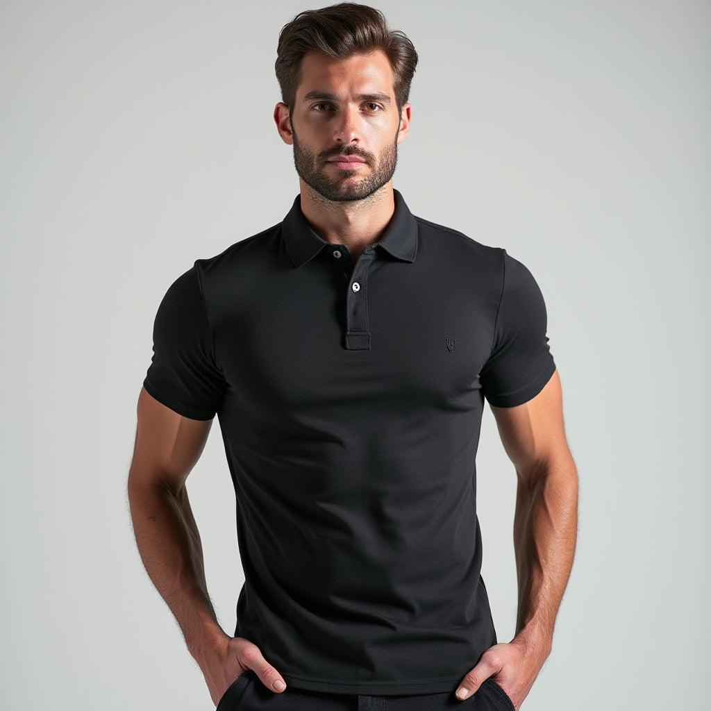 Lucas - men's slim-fit polo shirt