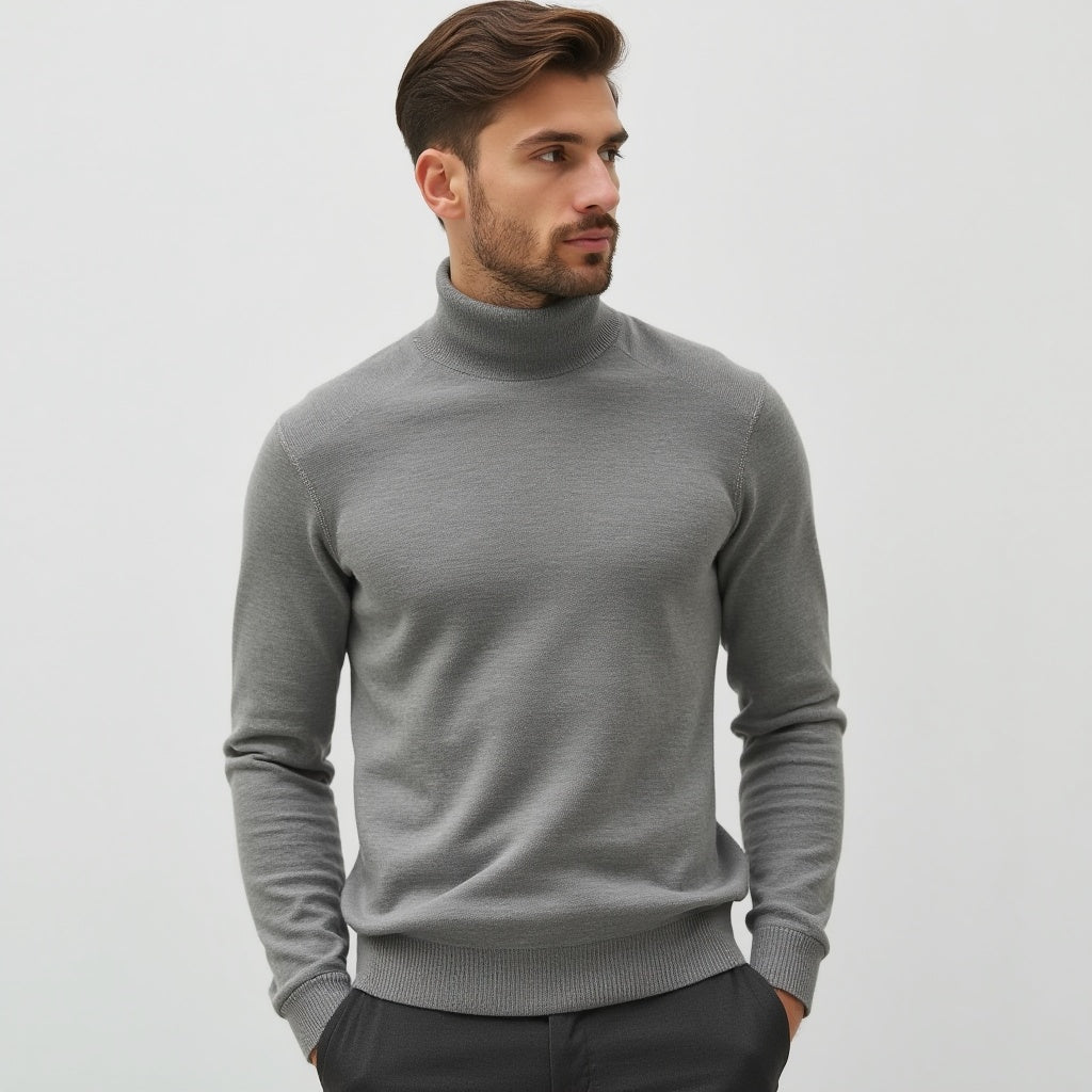 Floris - men's turtleneck with classic fit