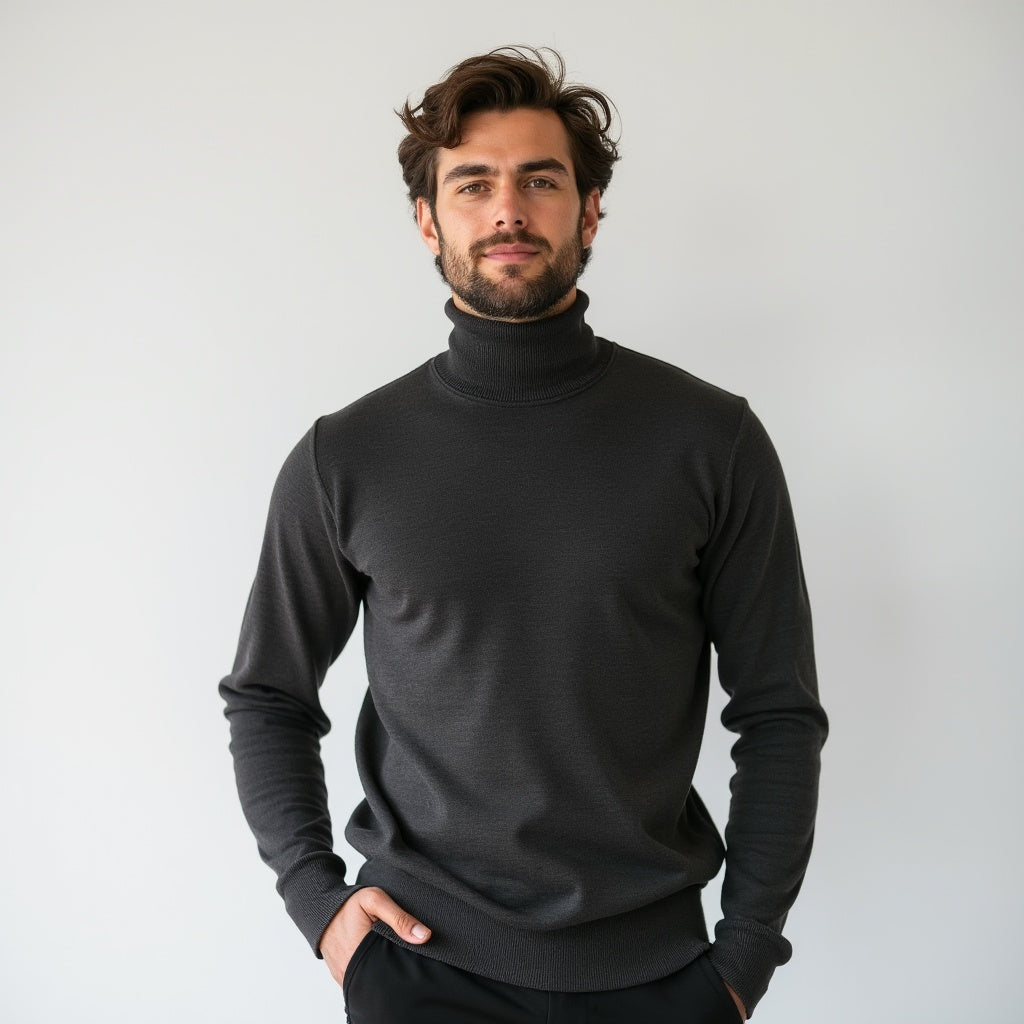 Floris - men's turtleneck with classic fit