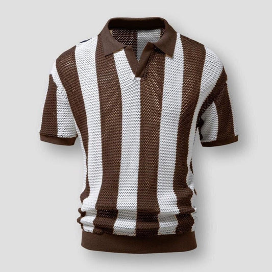 Carlo | Longmire knit polo shirt