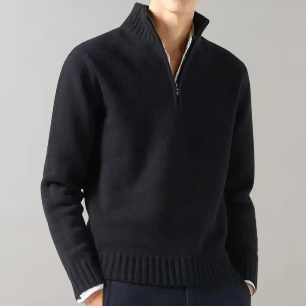 Alfred - Classic Half-Zip Sweater for Stylish Comfort for Men Lovestylo